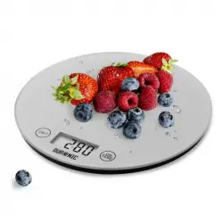 Duronic KS1055 Báscula de Cocina Digital Gris