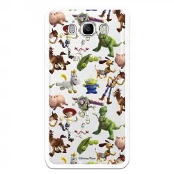 Funda Oficial Disney Toy Story Siluetas Transparente - Toy Story Para Samsung Galaxy J7 2016