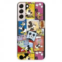 Funda para Samsung Galaxy S22 Oficial de Disney Mickey Comic - Clásicos Disney