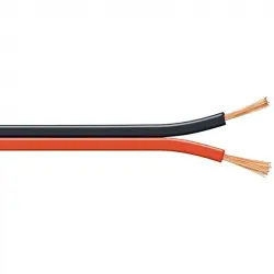 Goobay Cable para Altavoz 2x1.5mm 100m Rojo/Negro