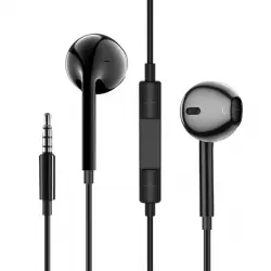 Inves - Auriculares De Botón HP-3011 Jack 3mm Negro
