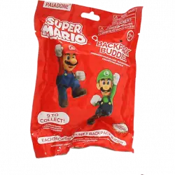 Llavero - Magicbox Super Mario Backpack Buddies, 9 modelos diferentes, Modelo Aleatorio