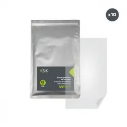 Pack De 10 Láminas Plotter Ksix Especiales Máquiva Uv, Protectores De Pantalla Tpu, Código De Recarga