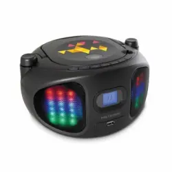 Radio CD/MP3 Metronic LUMI - Negro