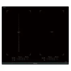 Sauter Placa De Inducción 60cm 4 Fuegos 7400w Negra - Spi9649b