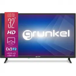 Televisor Grunkel De 32" Negro