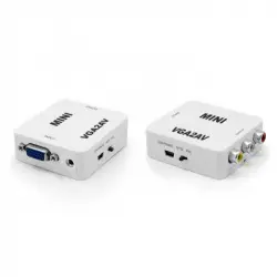 Unotec Conversor VGA a AV con Sonido