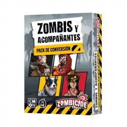 Asmodee Zombicide 2e: Zombis y Acompañantes Pack de Conversión Juego de Mesa