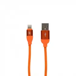 Contact Cable USB-A a Lightning 1.5m Naranja