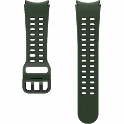 Correa - Samsung ET-SXR93SGEGEU, Para Galaxy Watch 6, S/M, 20 mm, deportiva Extreme, Verde/Negro