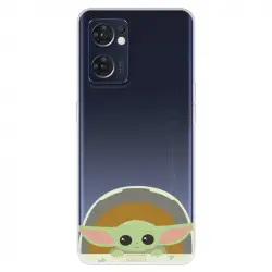 Funda Para Oppo Find X5 Lite Oficial De Star Wars Baby Yoda Sonrisas The Mandalorian