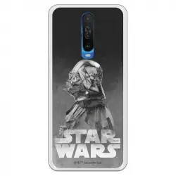 Funda Para Xiaomi Redmi K30 Oficial De Star Wars Darth Vader Fondo Negro - Star Wars