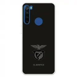 Funda Para Xiaomi Redmi Note 8t Del Escudo Fondo Negro - Licencia Oficial Benfica