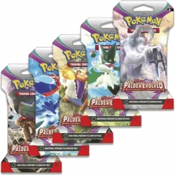 Juego - Magicbox Pokémon TCG Scarlet & Violet 01 Sleeved Booster, Cartas coleccionables, 10 tarjetas, Aleatorio