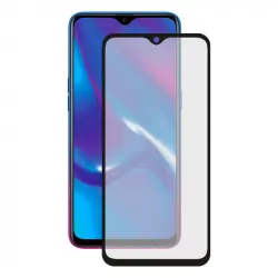 Ksix Protector de Pantalla Cristal Templado para Oppo Rx17 Neo Negro