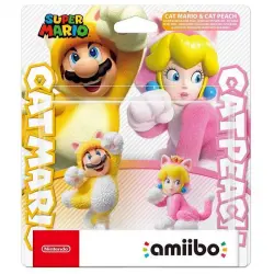 Nintendo Figuras amiibo Mario Felino y Peach Felina