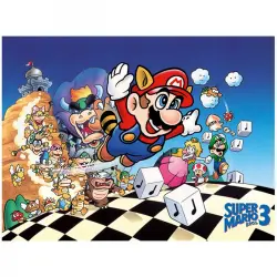 Pyramid Lienzo Super Mario Bros 3 Art 30x40cm