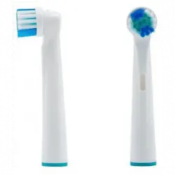 Recambio para cepillo dental - Koenic KOB-6000, Compatible con Oral B, 6 Recambios, Blanco