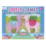 Set 2 gomas Ooly Lovely Llamas