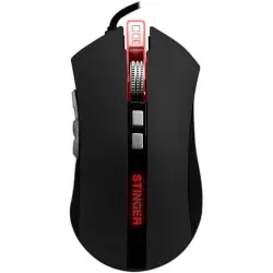 Woxter Stinger RX 1500 M Ratón Gaming 4000DPI Negro