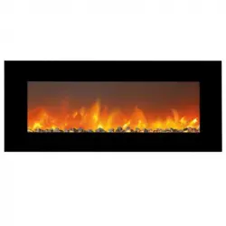 Xaralyn Trivero130 Chimenea Eléctrica de Pared 1400W