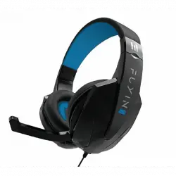 Auriculares gaming - Indeca New Fuyin 2.0, Diadema ajustable, Para PS4, PC, MAC, Xbox One, Switch, Negro