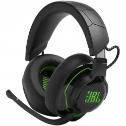 Auriculares gaming - JBL Quantum 910X Wireless, Para Xbox, Inalámbricos, Cancelación de Ruido Activa, Micrófono, Negro y Verde