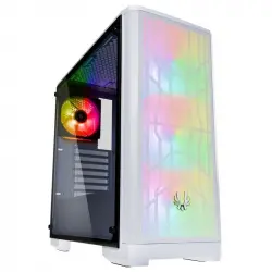 Bitfenix Nova Mesh TG 4ARGB Cristal Templado Blanca