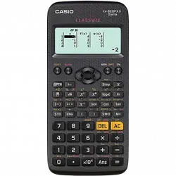 Calculadora científica - Casio FX-82SPX II, LCD, 293 funciones, MCD y MCM, Funciones científicas, Negro