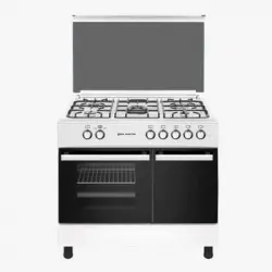 Cocina De Gas 90 Cm Blanca Efg9b60w - Eas Electric Smart Technology