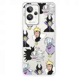 Funda Oficial de Disney Villanas Patrón Villanas Disney para Realme GT2 Pro
