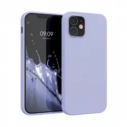 Icoveri Funda de Silicona Lila Compatible con iPhone 12 Mini