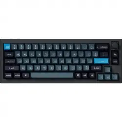 Keychron Q2 Pro QMK/VIA Teclado Mecánico Inalámbrico Fully Assembled Knob Carbon Black K Pro Red
