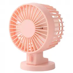 La Vague Zephyr Mini Ventilador USB Rosa Cotton Candy