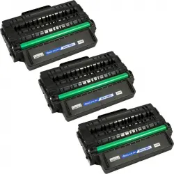 ZipZap Tóners Compatibles con Samsung D205L Negro Pack 3