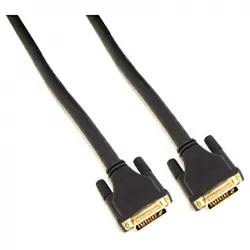 BeMatik Super Cable DVI-D Dual Link Macho/Macho 20m Negro