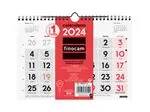 Calendario de pared 2024 Finocam S-21x15 Neutro Números Grandes