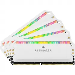 Corsair Dominator Platinum RGB DDR4 3200MHz PC4-25600 32GB 4x8GB CL16 Blanca