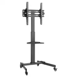 Fonestar - Soporte de suelo Fonestar STS-4244N para TV de 32' a 65', robusto y con ruedas.
