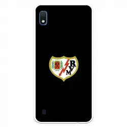Funda Para Samsung Galaxy A10 Del Rayo Vallecano Escudo Fondo Negro - Licencia Oficial Rayo Vallecano