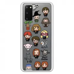 Funda para Samsung Galaxy S20 Oficial de Harry Potter Personajes Íconos