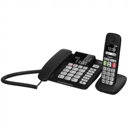 Gigaset DL780 Plus Combo Teléfono Fijo + Inalámbrico Dect Negros