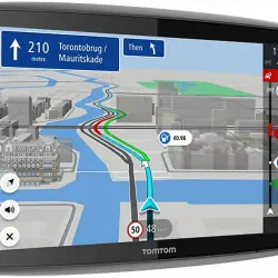 GPS - TomTom Go Discover 6, 6", El mundo entero, Para coches, Bluetooth, WiFi, Control por voz, Negro