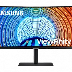 Monitor - Samsung LS34A650UBUXEN, 34", UWQHD, 5 ms, 100 Hz, HDMI, USB Tipo C, Negro