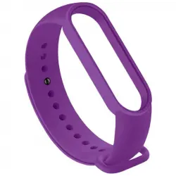 OcioDual Correa de Silicona Morada para Xiaomi Mi Smart Band 5/6