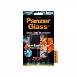 PanzerGlass ClearCase Funda Protectora Cristal Templado Orange Limited Edition para iPhone 12/12 Pro