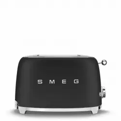 Smeg TSF01BLMEU Tostador 2 Ranuras 950W Negro Mate