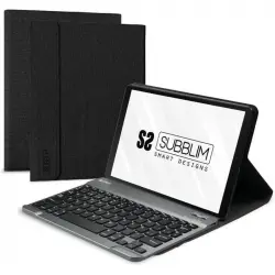 Subblim KeyTab Pro BT Funda con Teclado Negra para Tablet Lenovo Tab M10 Plus 10.6" 3º Gen