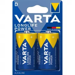 Varta Longlife Pack 2 Pilas D LR20