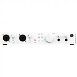 Arturia MiniFuse 4 Interfaz de Audio y MIDI USB Compacta Blanca